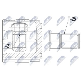Gelenksatz, Antriebswelle NPW-HY-550 von NTY günstig für 53,24 € online kaufen
