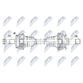 Antriebswelle NPW-ME-134 von NTY günstig für 177,34 € online kaufen