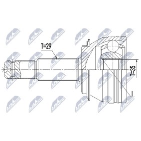 Gelenksatz, Antriebswelle NPZ-NS-096 von NTY günstig für 49,92 € online kaufen