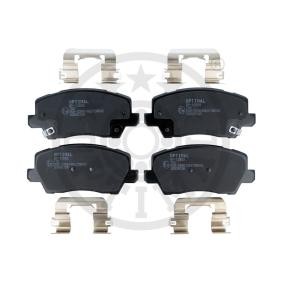 Bremsbeläge BP-12893 von OPTIMAL günstig für 48,85 € online kaufen