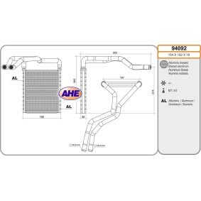 Compre Radiador da chaufage de AHE online para i20 III (BC3, BI3) a preços moderados