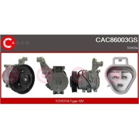 Klimakompressor CAC86134AS von CASCO günstig für 330,34 € online kaufen