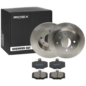 Acquista Kit dischi e pastiglie da RIDEX 3405B1802 a buon mercato per soli 67,02 €