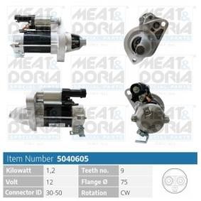 Osta Käynnistysmoottori MEAT & DORIA:llä 5040605 edullisesti hintaan 164,07 €