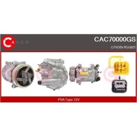 Klimakompressor CAC70014GS von CASCO günstig für 494,97 € online kaufen