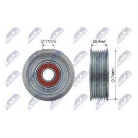 Compre Polia de desvio / de guia, correia trapezoidal da NTY RNK-HD-019 a um preço baixo por 26,48 €
