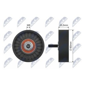 Spannrolle, Keilriemen RNK-ME-020 MERCEDES-BENZ von NTY
