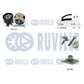 Wasserpumpe + Zahnriemensatz 5500552 von RUVILLE günstig für 133,79 € online kaufen