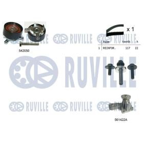 Wasserpumpe + Zahnriemensatz für MAZDA von RUVILLE