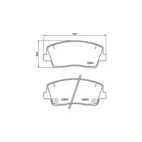 Osta Jarrupalat, levyjarru MAGNETI MARELLI:llä 363700430108 edullisesti hintaan 224,95 €