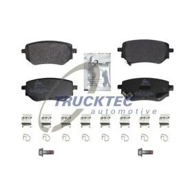 Bremsbeläge für MERCEDES-BENZ von TRUCKTEC AUTOMOTIVE
