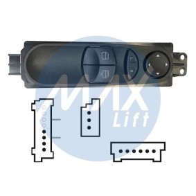Acquista Interruttore, Alzacristallo da MAX SMB103 a buon mercato per soli 91,03 €