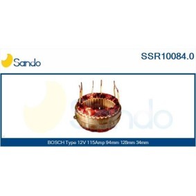 Compre Resistência, ventilador do habitáculo da SANDO SRS81001.0 a um preço baixo por 72,93 €