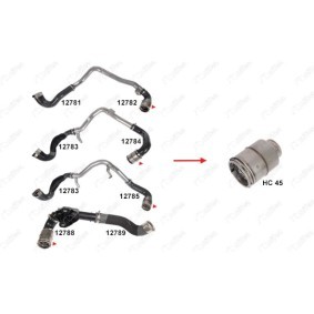 Achetez des Résonateur, refroidissement de l’air de suralimentation NIFEA 12790 à prix pour 30,49 €