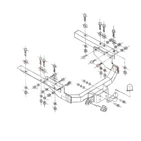 Compre Dispositivo de reboque da STEINHOF I-012 a um preço baixo por 105,56 €