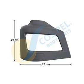 Compre Guarnição, pára-choques da COS.PEL 407.12076 a um preço baixo por 177,17 €