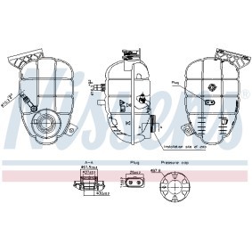 Ausgleichsbehälter 996325 von NISSENS günstig für 74,65 € online kaufen