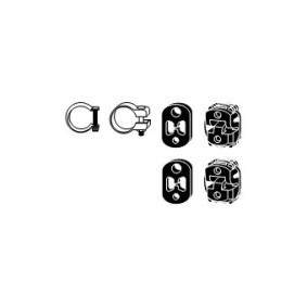 Montagesatz, Abgasanlage 82 22 4812 von HJS günstig für 20,72 € online kaufen