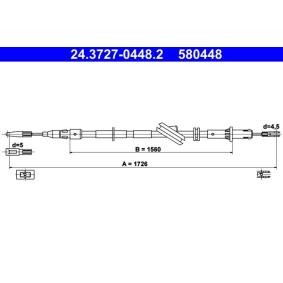 Handbremsseil 24.3727-0448.2 von ATE günstig für 23,32 € online kaufen