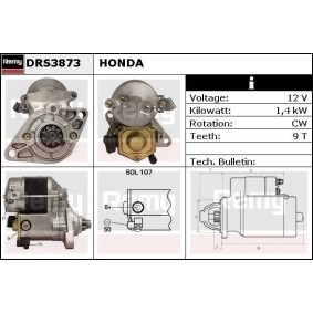 Köp Startmotor av DELCO REMY DRS3873 till det låga priset 1557,10 kr