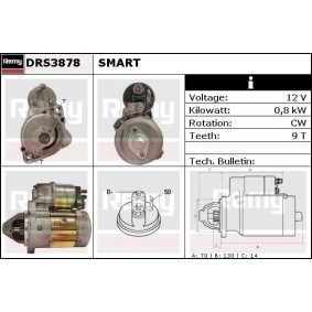Anlasser DRS3878 von DELCO REMY günstig für 529,14 € online kaufen