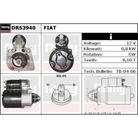 Anlasser DRS3940 von DELCO REMY günstig für 396,32 € online kaufen