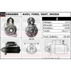 Anlasser DRS6980 von DELCO REMY günstig für 375,76 € online kaufen