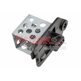 Compre Pré-resistência, motor eléctrico - ventilador do radiador da METZGER 0917727 a um preço baixo por 13,43 €