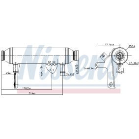 Acquista Radiatore EGR da NISSENS 989292 a buon mercato per soli 126,93 €