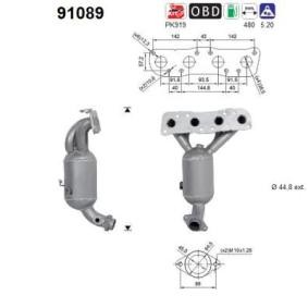 Katalysator 91089 von AS günstig für 319,38 € online kaufen
