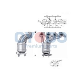 Katalysator 10N0025-OYO von Oyodo günstig für 232,13 € online kaufen