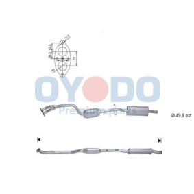 Katalysator für BMW von Oyodo