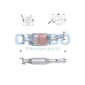 Acquista Catalizzatore da Oyodo online per MONDEO III Station wagon (BWY) a prezzi moderati