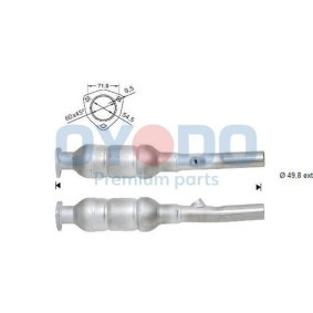 Katalysator 10N0037-OYO von Oyodo günstig für 146,18 € online kaufen