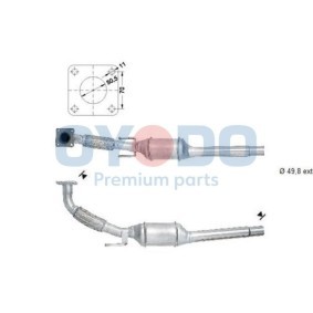 Katalysator 20N0048-OYO von Oyodo günstig für 128,30 € online kaufen