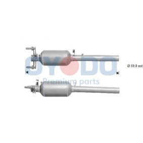 Partikelfilter (DPF) für MERCEDES-BENZ von Oyodo