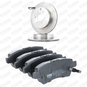 Acquista Kit dischi e pastiglie da STARK online per NP300 Navara Camion pianale / Telaio (D40) a prezzi moderati