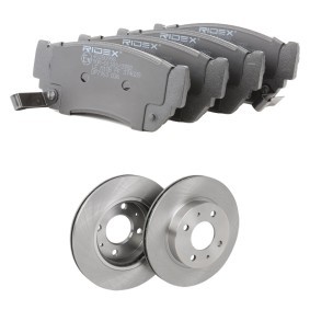 Achetez des Disques et plaquettes de freins RIDEX 3405B1938 à prix pour 65,14 €