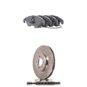Achetez des Disques et plaquettes de freins RIDEX 3405B2051 à prix pour 249,25 €