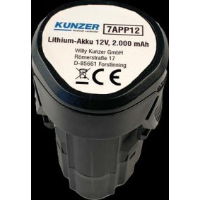 Batterie des Herstellers KUNZER - Originalware Artikelnummer: 7APP12
