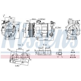 Compre Compressor de ar condicionado de NISSENS online para Interstar Van (X62B) a preços moderados