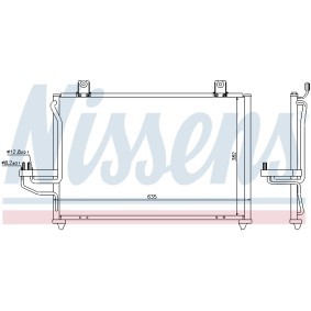 Klimakondensator 94422 von NISSENS günstig für 32,19 € online kaufen