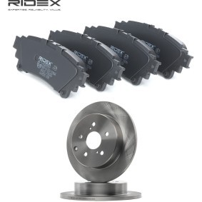 Osta Jarrupalasarja, levyjarru RIDEX:llä 3405B2440 edullisesti hintaan 85,14 €