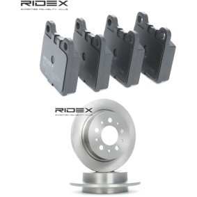 Acquista Kit dischi e pastiglie da RIDEX online per V90 Station Wagon (965) a prezzi moderati
