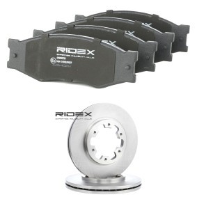Bremsscheiben und -beläge für NISSAN von RIDEX