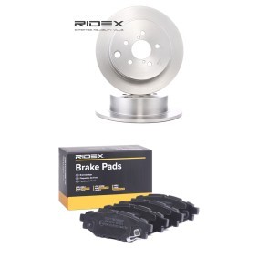 Comprar Kit de discos de freno y pastillas de RIDEX 3405B3326 a bajo precio de 67,03 €