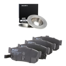 Achetez des Disques et plaquettes de freins RIDEX 3405B3349 à prix pour 52,93 €
