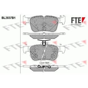 Achetez des Plaquettes de frein FTE 9011016 à prix pour 44,04 €