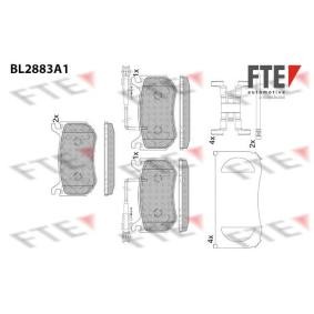 Achetez des Plaquettes de frein FTE 9011123 à prix pour 88,42 €