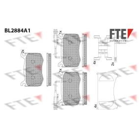 Achetez des Plaquettes de frein FTE 9011124 à prix pour 115,40 €